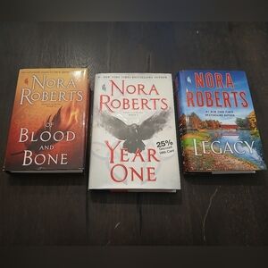 Year One Chronicles of The One trilogy by Nora Roberts 3 Books